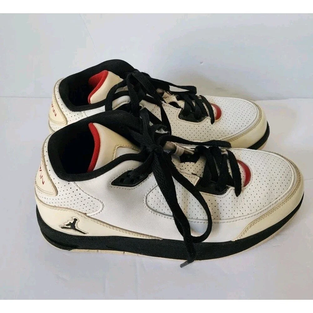 Nike Air Jordan Shoes GS After The Game White Black Youth 428843-101 Size 5.5Y